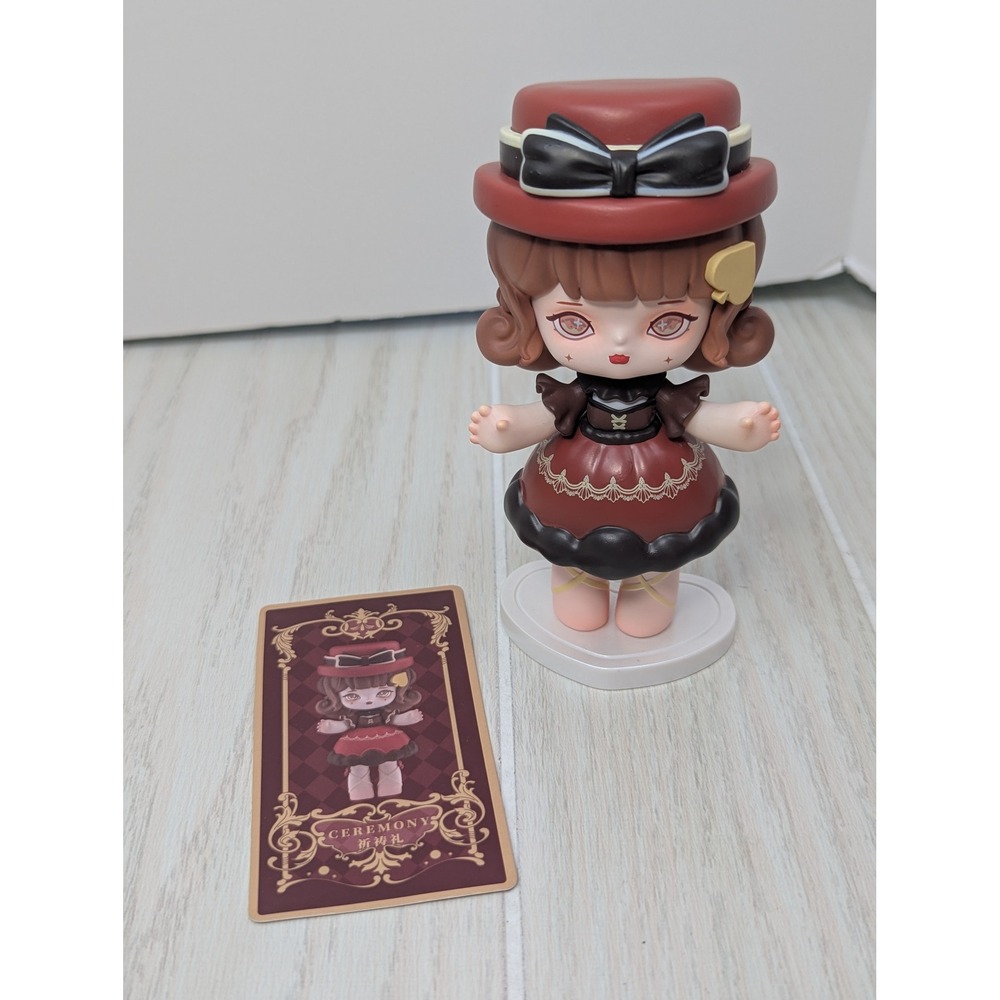 Misya Incredible Dancing Party Series Ceremony Figure W/ Card Maroon Blind Box
